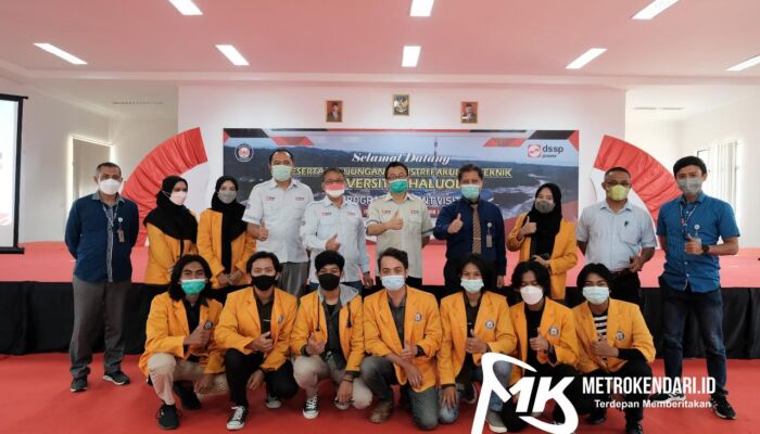 Mahasiswa Fakultas Teknik UHO Adakan “Student Visit” di PT. DSSP Power Kendari