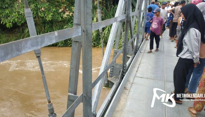 Seorang Ibu dan 4 Anaknya di Kolut Hanyut Terbawa Arus Sungai