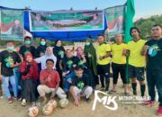 Jalin Silaturahmi Antar Klub Bola, Relawan ASR di Muna Gelar Liga Futsal