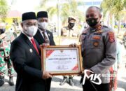 Kapolres Kendari Raih Penghargaan Berkat Kontribusi Atasi Covid-19