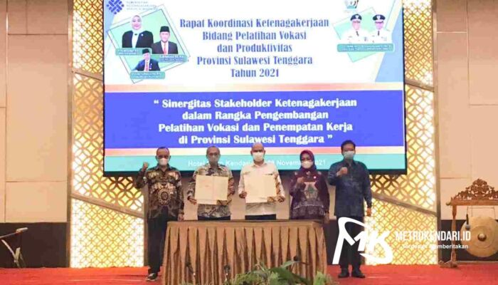 PT VDNI dan BLK Kendari Jalin MoU Tingkatkan Komptensi SDM Tenaga Kerja