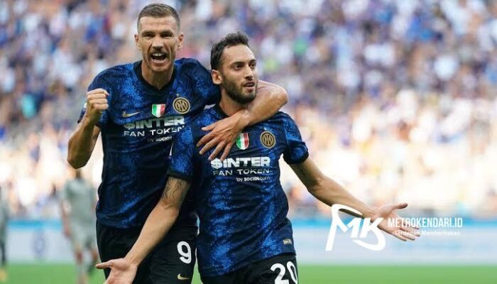 Hasil Liga Champions: Gol Edin Dzeko Bawa Inter Milan Lolos 16 Besar