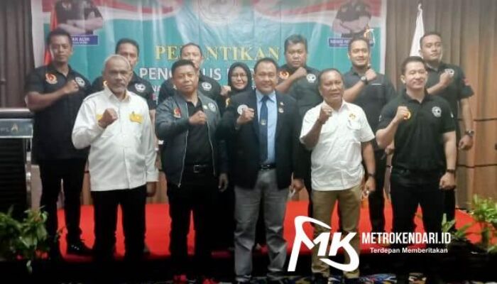 Resmi Dilantik, PBFI Sultra Siap Berpartisipasi di PON 2024