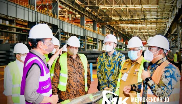 Hilirisasi Industri Pertambangan di Sultra Mampu Serap Tenaga Kerja