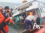 Dihantam Gelombang Tinggi, Sebuah Kapal Tenggelam di laut Toronipa