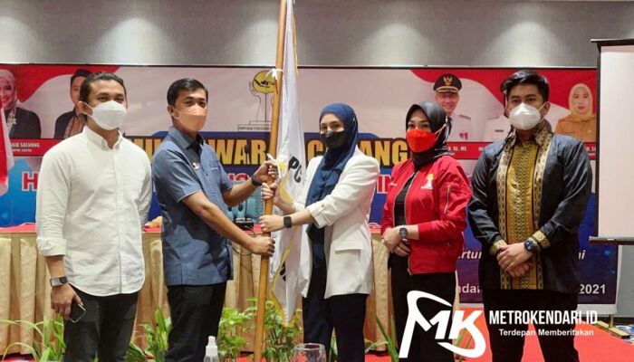 Terpilih Aklamasi, Sasmita Sugiardi Resmi Nahkodai HIPMI Kota Kendari