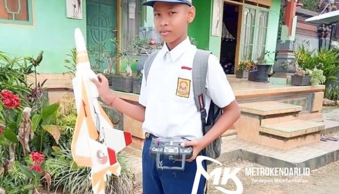 Dewa Surya Adnyana, Pelajar SMP di Konsel yang Berhasil Rakit Pesawat Tanpa Awak