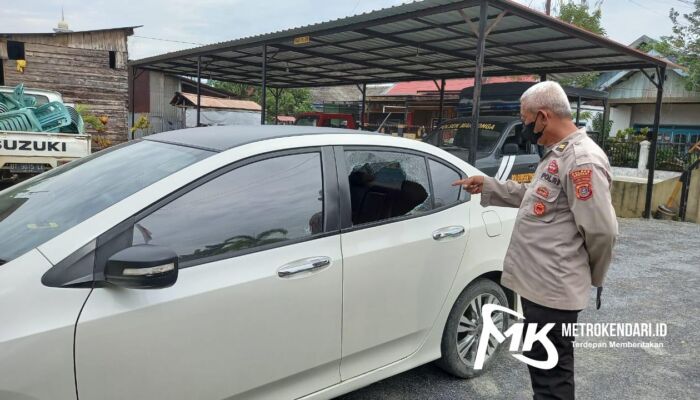 Mobil Milik Seorang PNS di Kendari Jadi Korban Perampokan Modus Pecah Kaca