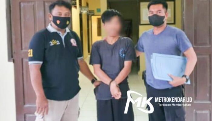 Oknum Sopir Taksi Ditangkap Polisi Usai Mencuri di BRI Link di Konsel