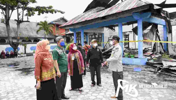 Kantor Dinsos Kendari Terbakar, Kadis: Data Penerima Bansos Tetap Aman