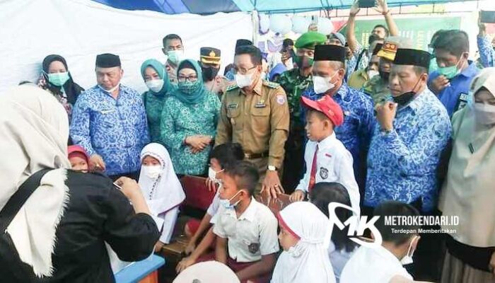 Pemda Mulai Berlakukan Vaksinasi Anak 6-11 Tahun di Butur