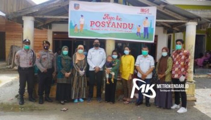 PT DSSP Power Kendari Dukung Revitalisasi Program Ayo ke Posyandu