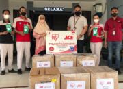 Dinkes Kota Kota Kendari Dapat Bantuan Masker dari ACE Hardware Indonesia