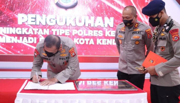 Kapolda Sultra Resmi Kukuhkan Polres Kendari Menjadi Polresta