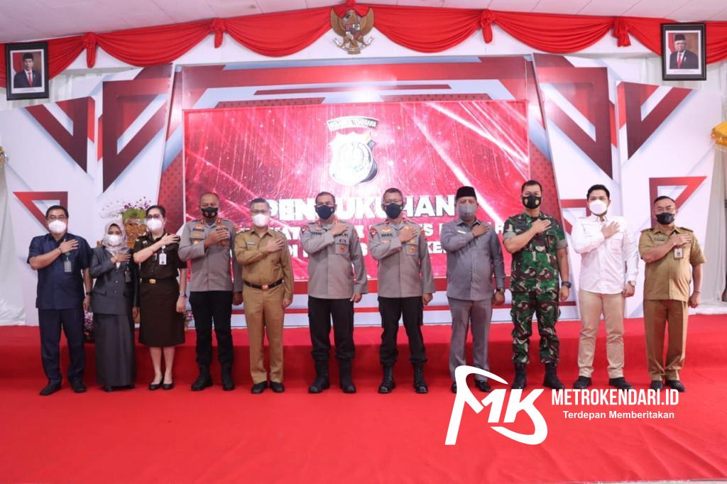 Kapolda Sultra Resmi Kukuhkan Polres Kendari Menjadi Polresta