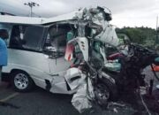 Mobil Ambulans Pengantar Jenazah Warga Buteng Tabrakan di Luwu Timur, Sopirnya Meninggal