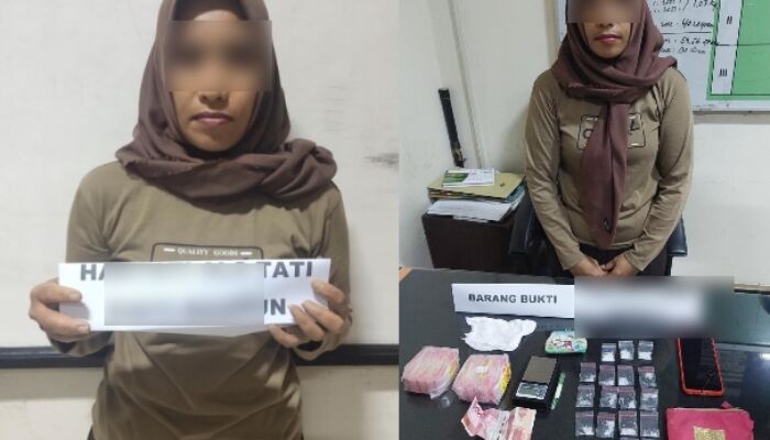 Nekat Jualan Sabu di Rumah, Seorang Wanita di Konut Ditangkap Polisi