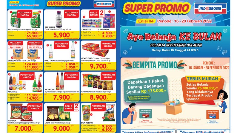 Super Promo Indogrosir