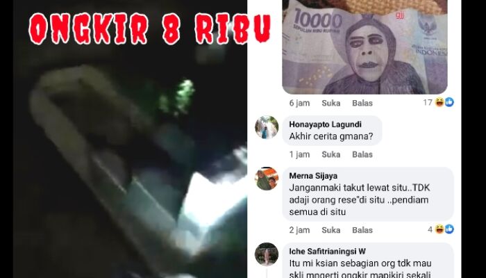 Viral, Kurir Antar Paket Masuk Kuburan Demi Ongkir 8 Ribu di Makassar