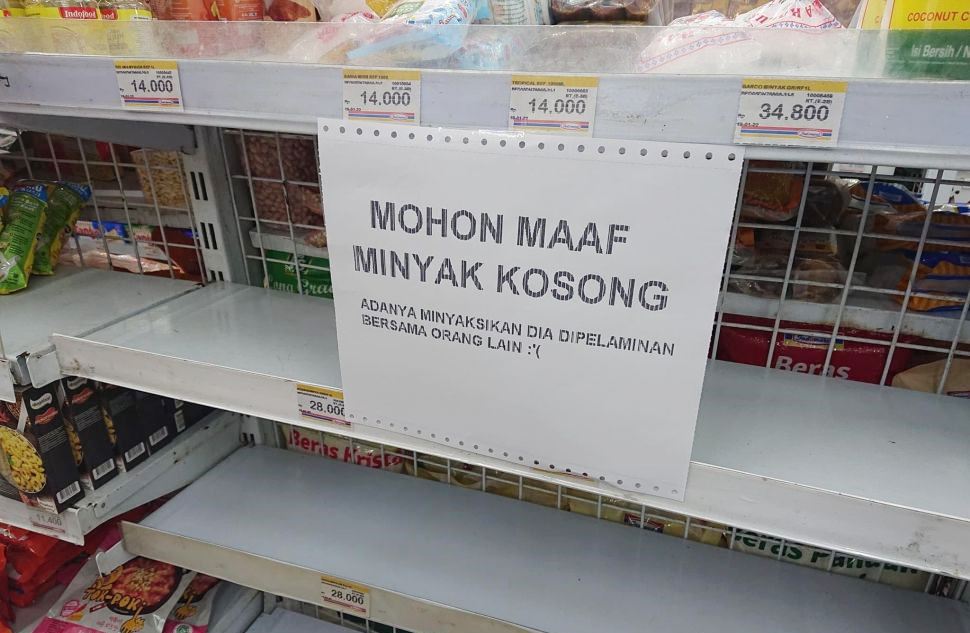 Harga Minyak Goreng di Kendari