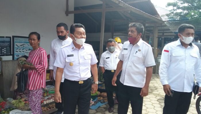 Jelang Ramadhan, Bupati Butur Tinjau Harga Sembako dan Ketertiban Pasar