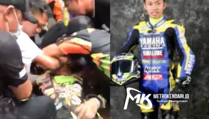 Medsos Dibanjiri Ucapan Duka Meninggalnya Pembalap Motor Kendari Kuntet Khalisa di Sirkuit Muna