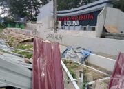 Demo Mahasiswa di Kendari Ricuh, Pagar Tamkot Dirusak Massa