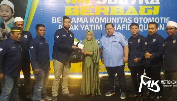 Giat Amal IMI Sultra di Ramadhan, Berbagi Bersama Anak Yatim dan Santuni Keluarga Almarhum Kuntet