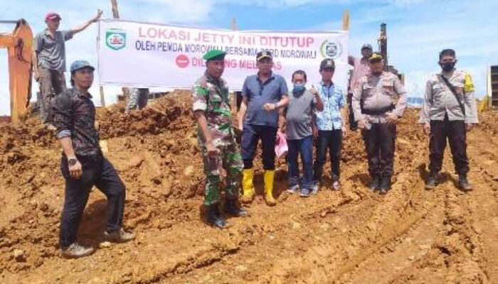 Jetty PT Tiran Indonesia di Matarape Ditutup Usai Disidak DPRD Morowali