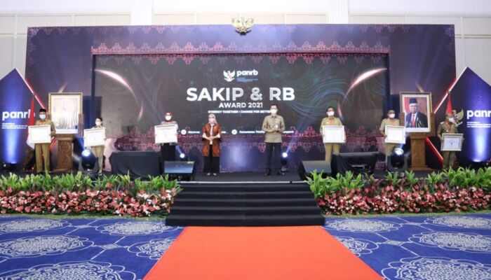 Pemda Konkep Raih Predikat ‘B’ Pada SAKIP Award 2021