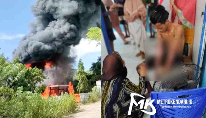 Sebuah Stasiun Pengisian BBM di Bombana Meledak, 10 Korban Luka-luka