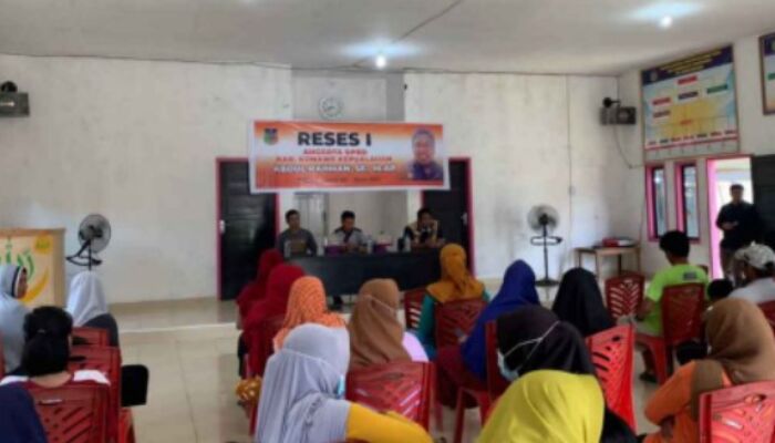 Gelar Reses, Ketua DPRD Konkep Serap Aspirasi Warga di Dapilnya