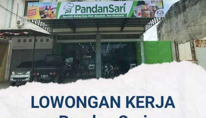 Lowongan Kerja di Kendari 2022, Pandan Sari Terima Karyawan Posisi Staff, Pramuniaga dan Admin