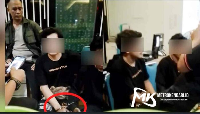 Viral, Dua Pemuda Diamankan Security Diduga Curi Helm di BLUD RS Konawe