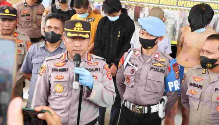 6 Pelaku Pembusuran di Kendari yang Ditangkap Polisi Terancam Hukuman 10 Tahun Penjara