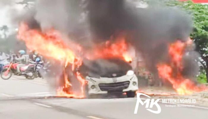 Fakta Mobil Toyota Avanza di Konawe Ludes Terbakar Usai Isi BBM di SPBU