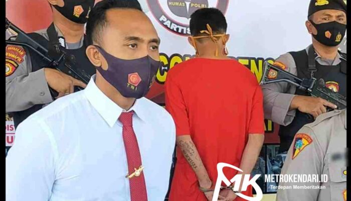 Nekat Curi Motor Demi Judi Slot, Seorang Pria di Kendari Ditangkap Polisi