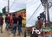 Seorang Pria Tidak Sadarkan Diri Tersengat Listrik Tegangan Tinggi di THR Kendari