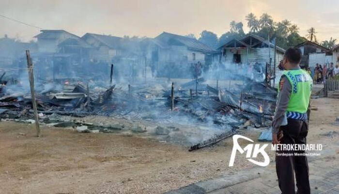 Kronologi Kebakaran Hebat di Bungkutoko yang Hanguskan 7 Rumah Warga