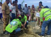 Peduli Lingkungan, PT GKP Lakukan Penanaman Pohon di Sekitar Lokasi Tambang di Wawonii