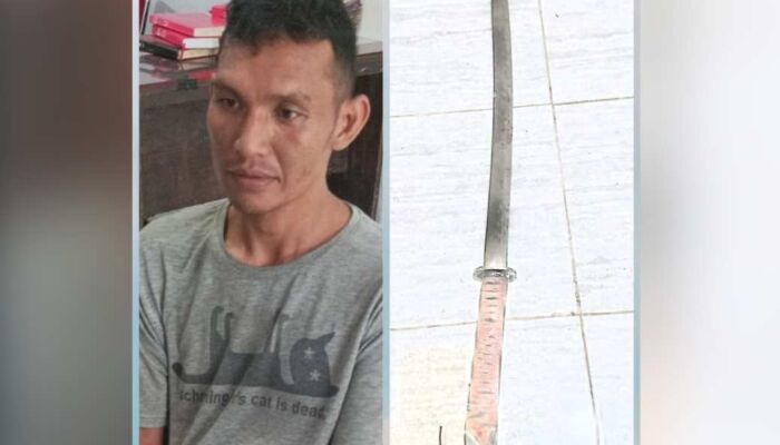 Pelaku yang Tebas Dua Warga Anduonohu Pakai Samurai, Ditangkap Polisi