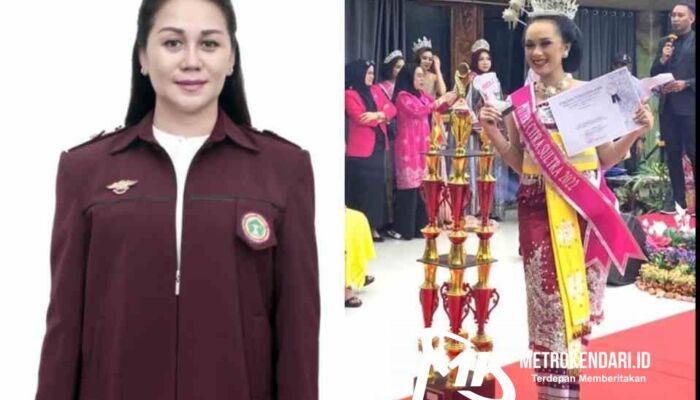 Pince Sonaru Beri Dukungan Perwakilan Sultra di Ajang Putri Citra Indonesia 2022