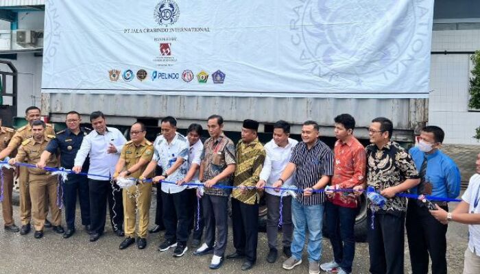 Perdana, PT JCI Ekspor Langsung 12 Ton Rajungan Dari Kendari ke Amerika