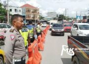 Hari Ke-3 Operasi Patuh Anoa, Polresta Kendari Imbau Pengendara Patuhi Lalu Lintas