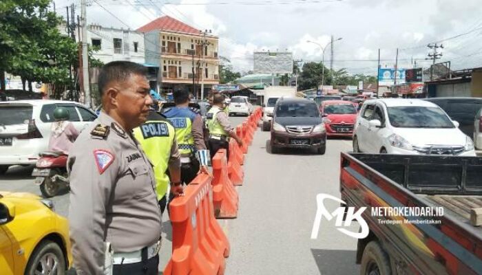 Hari Ke-3 Operasi Patuh Anoa, Polresta Kendari Imbau Pengendara Patuhi Lalu Lintas