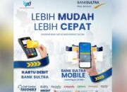 Perdana, Bank Sultra Segera Luncurkan Kartu Debit-Mobile Banking