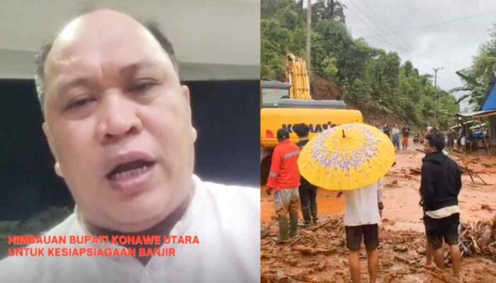 Bupati Konut Ruksamin Keluarkan Peringatan Siaga Banjir