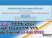 Penjelasan BKN Soal Informasi Guru Lulus PG Wajib Isi Presensi di SSCASN