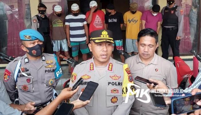 Polresta Kendari Catat Kasus Kejahatan di Sekitar Kampus UHO Meningkat, Ini Daftarnya