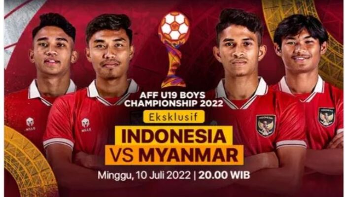 Sedang Berlangsung Live Streaming Indonesia vs Myanmar Piala AFF 2022, Tonton Disini